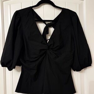 Open Edit Black Women's Top